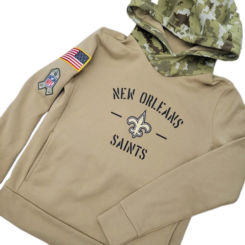 New Orleans Saints Nike Salute to Service Womens Hoodie Size Small
